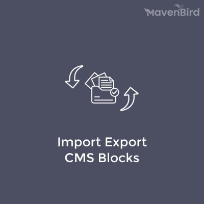 Import Export CMS Blocks Extension