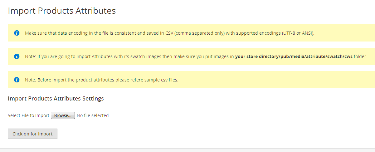 import_attribute Page